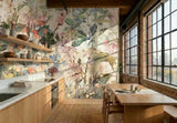 Ancient Fresco Removable Stick and Peel Vintage Wallpaper - Custom Sizes - 144’’x100’’ - retro wallpaper