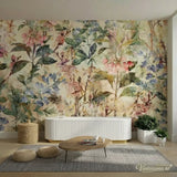 Ancient Fresco Removable Stick and Peel Vintage Wallpaper - Custom Sizes - 144’’x100’’ - retro wallpaper