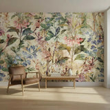 Ancient Fresco Removable Stick and Peel Vintage Wallpaper - Custom Sizes - 144’’x100’’ - retro wallpaper