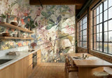 Ancient Fresco Removable Stick and Peel Vintage Wallpaper - Custom Sizes - 144’’x100’’ - retro wallpaper