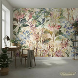 Ancient Fresco Removable Stick and Peel Vintage Wallpaper - Custom Sizes - 144’’x100’’ - retro wallpaper