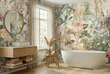 Ancient Fresco Removable Stick and Peel Vintage Wallpaper - Custom Sizes - 144’’x100’’ - retro wallpaper