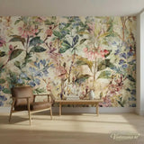Ancient Fresco Removable Stick and Peel Vintage Wallpaper - Custom Sizes - 144’’x100’’ - retro wallpaper