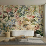 Ancient Fresco Removable Stick and Peel Vintage Wallpaper - Custom Sizes - 144’’x100’’ - retro wallpaper