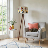 Atomic Cat Retro Scandi Tripod Floor Lamp - Midcentury Modern Lighting - retro floor lamps