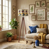 Atomic Cat Retro Scandi Tripod Floor Lamp - Midcentury Modern Lighting - retro floor lamps