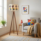 Atomic Cat Retro Scandi Tripod Floor Lamp - Midcentury Modern Lighting - retro floor lamps