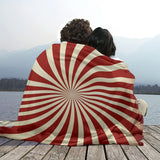 Atomic Era Retro Blanket – Cozy 70s Midcentury Home Decor - retro blankets