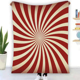 Atomic Era Retro Blanket – Cozy 70s Midcentury Home Decor - retro blankets