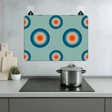Atomic Retro Stove Cover Mat – Glass Top Cooktop Protector - retro kitchen