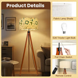 Atomic Retro Tripod Floor Lamp – 60s Design with Smart LED Remote - retro floor lamps
