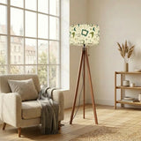 Atomic Retro Tripod Floor Lamp – 60s Design with Smart LED Remote - retro floor lamps