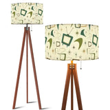 Atomic Retro Tripod Floor Lamp – 60s Design with Smart LED Remote - US Plug - retro floor lamps