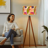 Atomic Retro Tripod Lamp – 60s Midcentury Modern Floor Light Smart LED - retro floor lamps
