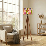 Atomic Retro Tripod Lamp – 60s Midcentury Modern Floor Light Smart LED - retro floor lamps