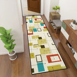 Atomic Style Midcentury Runner Rug – Retro 50s 60s Vintage Pattern - retro runner