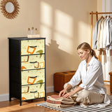 4-Drawer Retro Dresser: 1960s Design Midcentury Modern Storage