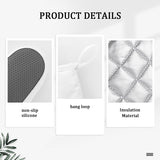 Retro 60s Silicone Oven Mitts – Heat Resistant Cooking Gloves