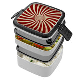 Reusable Japanese Bento Box – Retro 70s Stackable Lunch Container