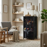 Baroque Still Life Print 4-Drawer Dresser – Moody Lightweight Storage - retro dresser