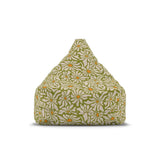 Bold 70s RETRO DAISIES Canvas Bean Bag Chair Cover Midcentury in 2 Sizes - 27’’ × 30’’ × 25’’ / Without insert - retro