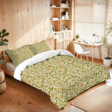 Bold Retro 70s Daisies Carpet – Soft Rectangular Floral Area Rug - retro rug