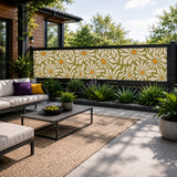 Bold Retro 70s Daisies Carpet – Soft Rectangular Floral Area Rug - retro rug
