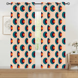Retro 60s Blackout Curtains: Midcentury Custom Sizes Drapes