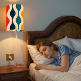 70s Retro Wall Sconces Set –  Smart LED, Multicolor Wavy