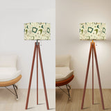 Atomic Retro Tripod Floor Lamp – 60s Design with Smart LED Remote