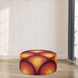 Retro 70s Inflatable Lounge Seat – Midcentury Modern Ottoman