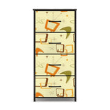 4-Drawer Retro Dresser: 1960s Design Midcentury Modern Storage