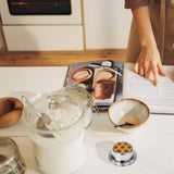 Retro Midcentury Magnetic Kitchen Timer – Mechanical Stainless Steel