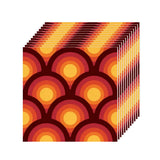 70s Retro Stick & Peel Wall Panel Kit: Waterproof PVC Tiles Wall & Ceiling