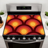 Retro 70s Stove Cover – Midcentury Kitchen Surface Protector
