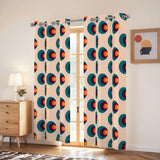 Retro 60s Blackout Curtains: Midcentury Custom Sizes Drapes