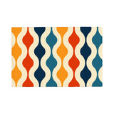 Midcentury Modern Placemats – Double Sided Reusable Table Mats