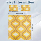Size information for the full duvet cover set with duvet cover and pillowcase dimensions in inches and cm
