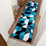 Geometric Retro 60s 4-Drawer Fabric Dresser – Midcentury Storage - retro dresser