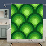 Green Shades Retro Bean Bag Chair Cover - Colorful Lounge Living Room Seat - retro bean bag