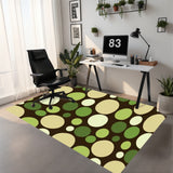 Bold Polka Dots 70s Floor Bean Bag Cover – Midcentury Modern Retro