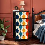 Retro 70s Tripod Floor Lamp:  Midcentury Modern Lighting with Remote