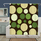 Midcentury Modern Blackout Curtains: 70s Retro Polka Dots Multi Sizes