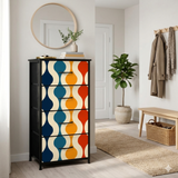 Midcentury Retro 60s 4-Drawer Dresser – Lightweight Storage Unit