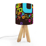 70s Retro Design Throw Pillow - Midcentury Cushion Home Decor