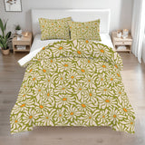 Bold 70s RETRO DAISIES Canvas Bean Bag Chair Cover Midcentury in 2 Sizes