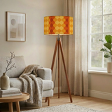 Vintage 70s Tripod Lamp – Midcentury Modern Floor Light Smart LED