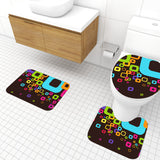 Midcentury Modern Side Table - Nightstand with USB & AC Outlets