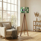 Mid-Century Modern Tripod Lamp – Retro Nordic Floor Light, Smart LED Control