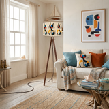 Atomic Cat Retro Scandi Tripod Floor Lamp - Midcentury Modern Lighting